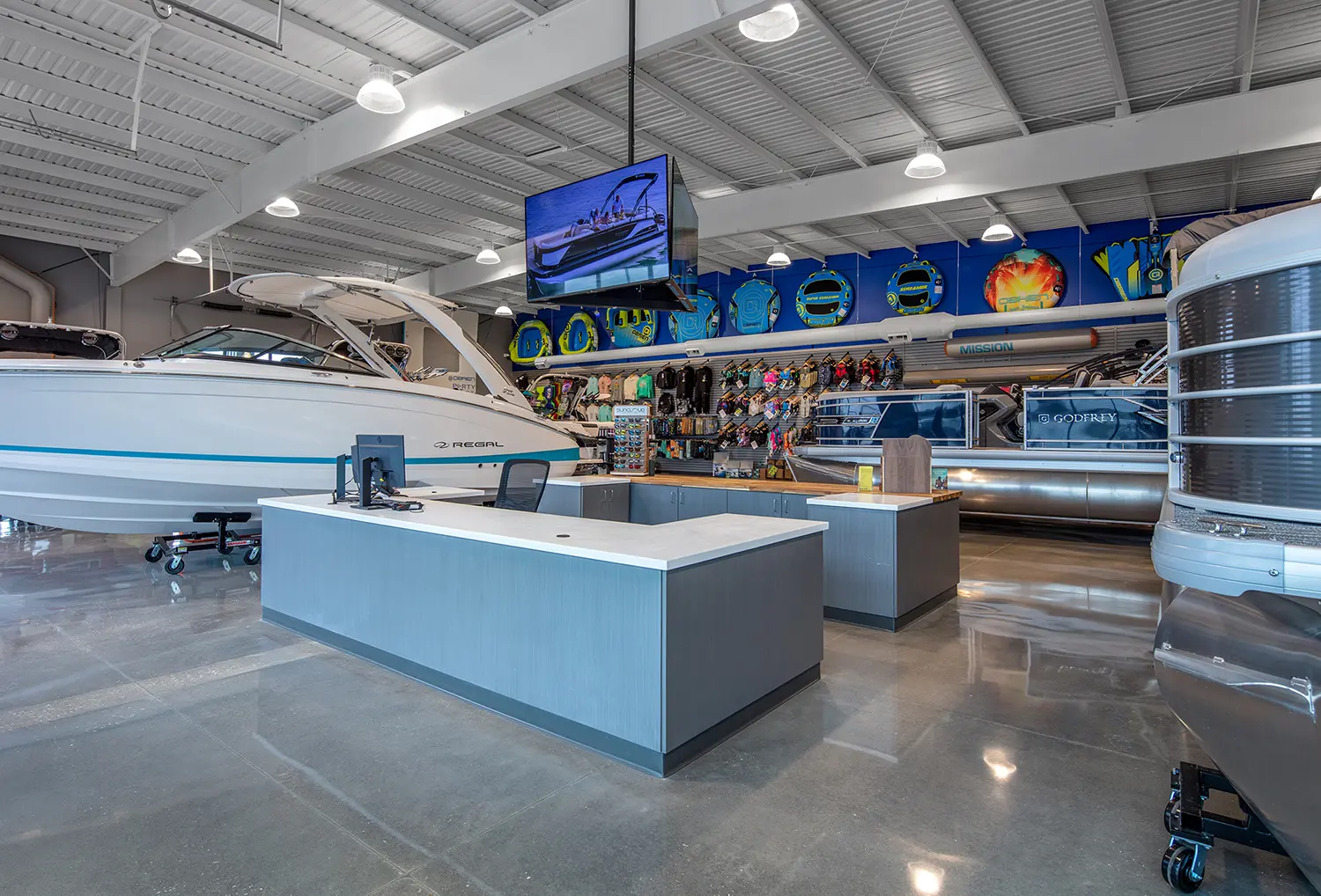 American Water Sports interior