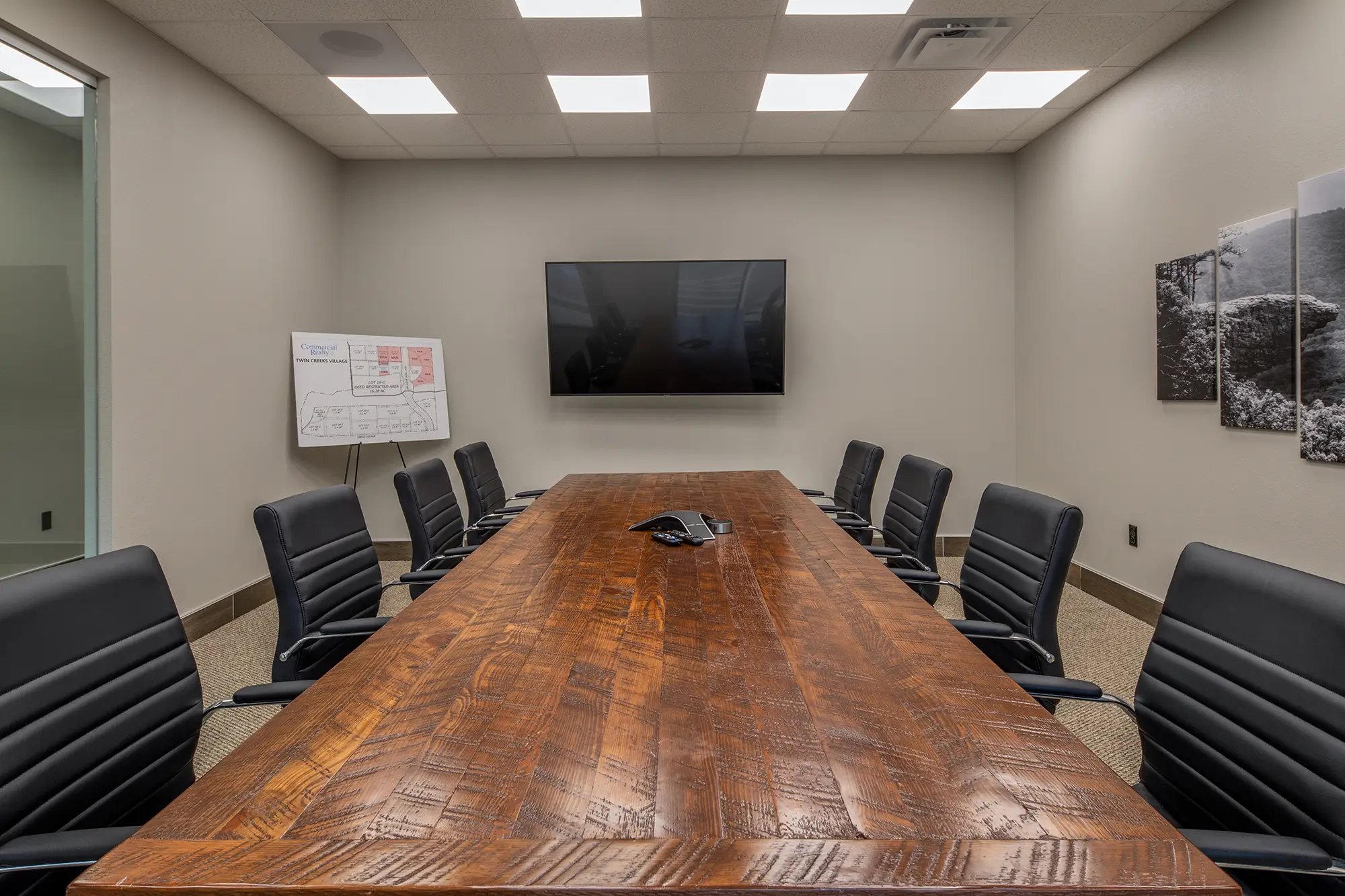 Commercial Realty conference room